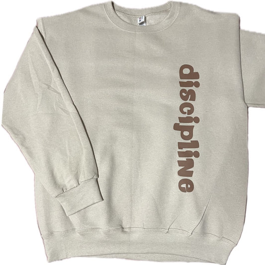 Discipline crew neck